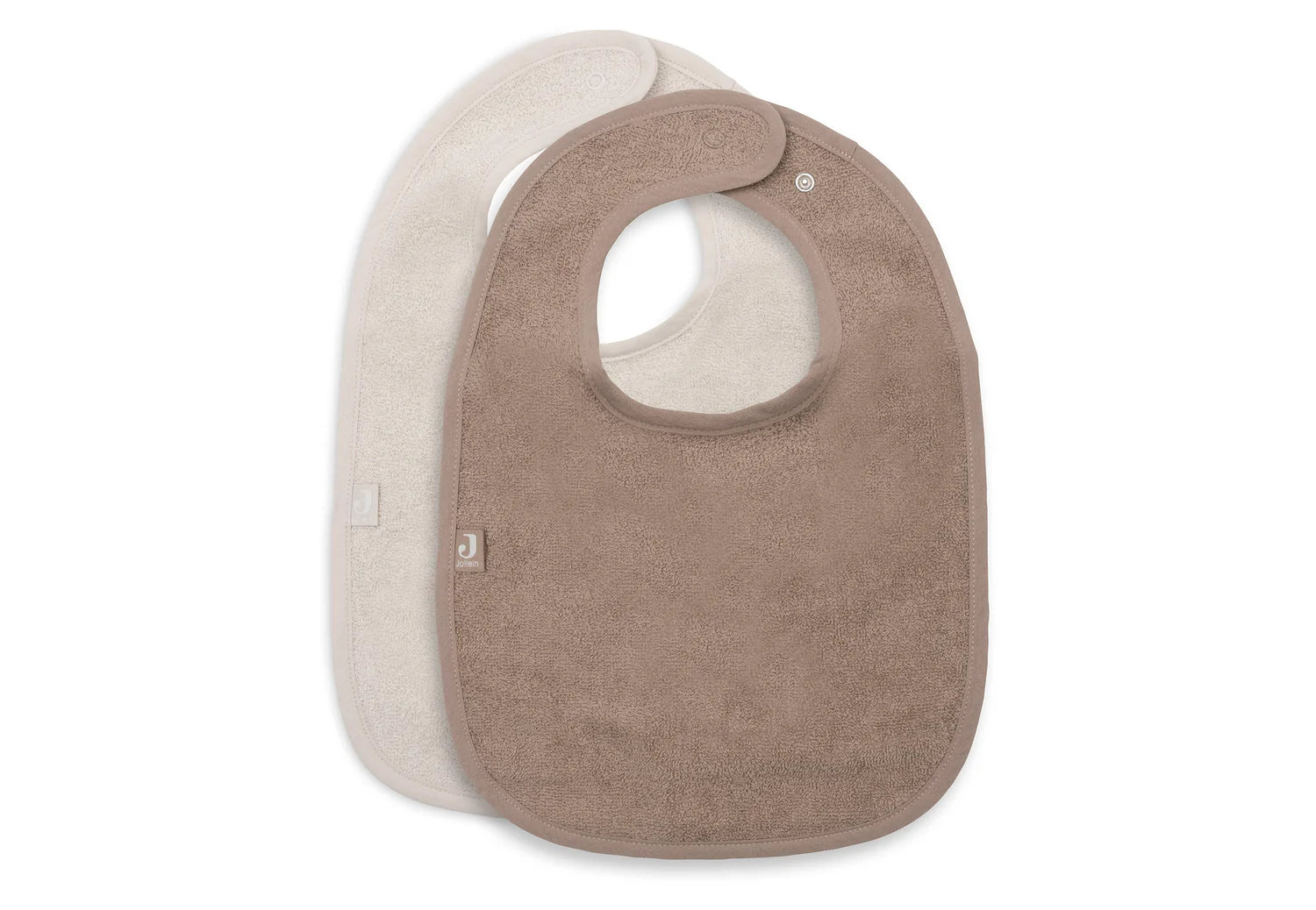 Jollein Slab Badstof - 2 Stuks - Sand & Milky Coffee