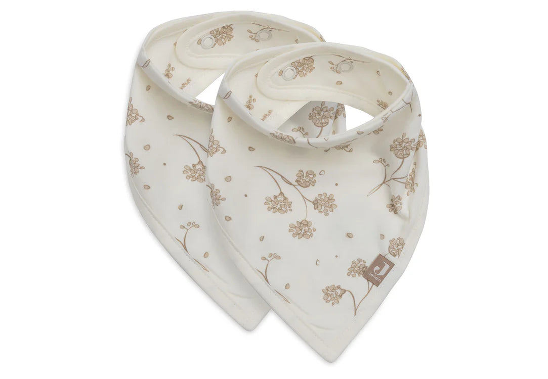 Jollein Slab Bandana - Leafy Dreams - 2 Stuks
