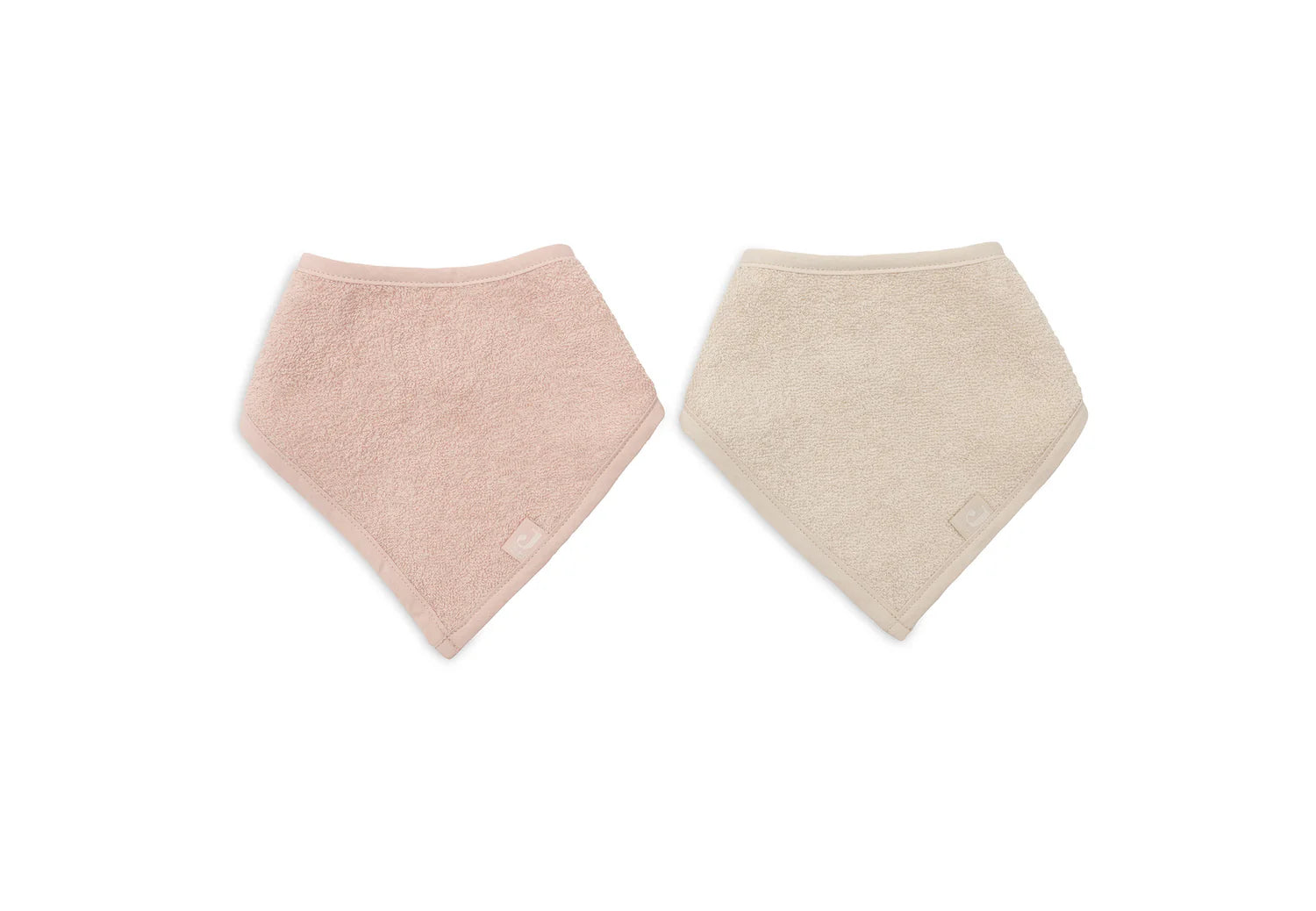 Jollein Slab Bandana Silk Rose/Sand (2pack)