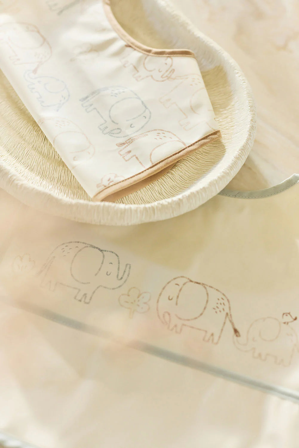 Jollein Slab Waterproof - Elephant - 2 Stuks