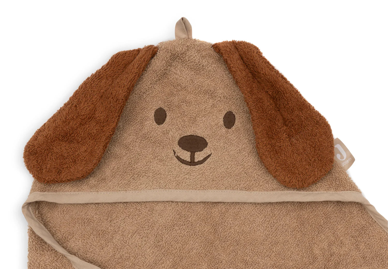 Jollein Badcape Badstof - Diego Dog - met naam