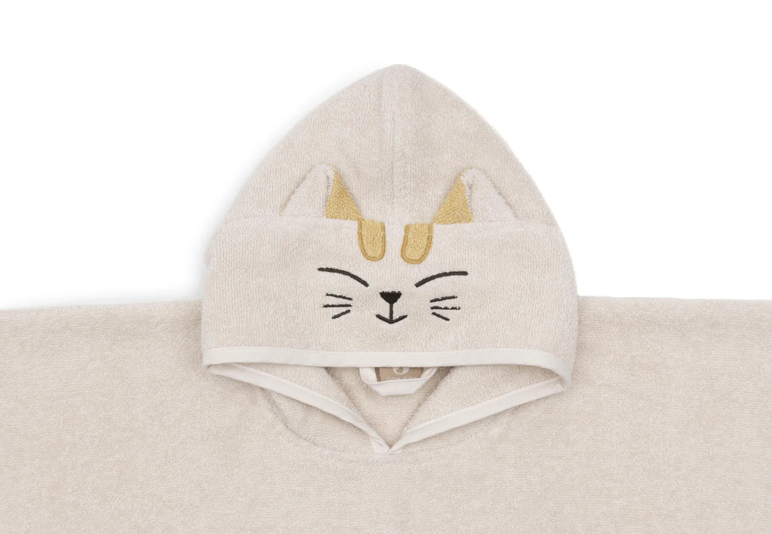Badponcho Badstof - Charlie Cat – met Naam