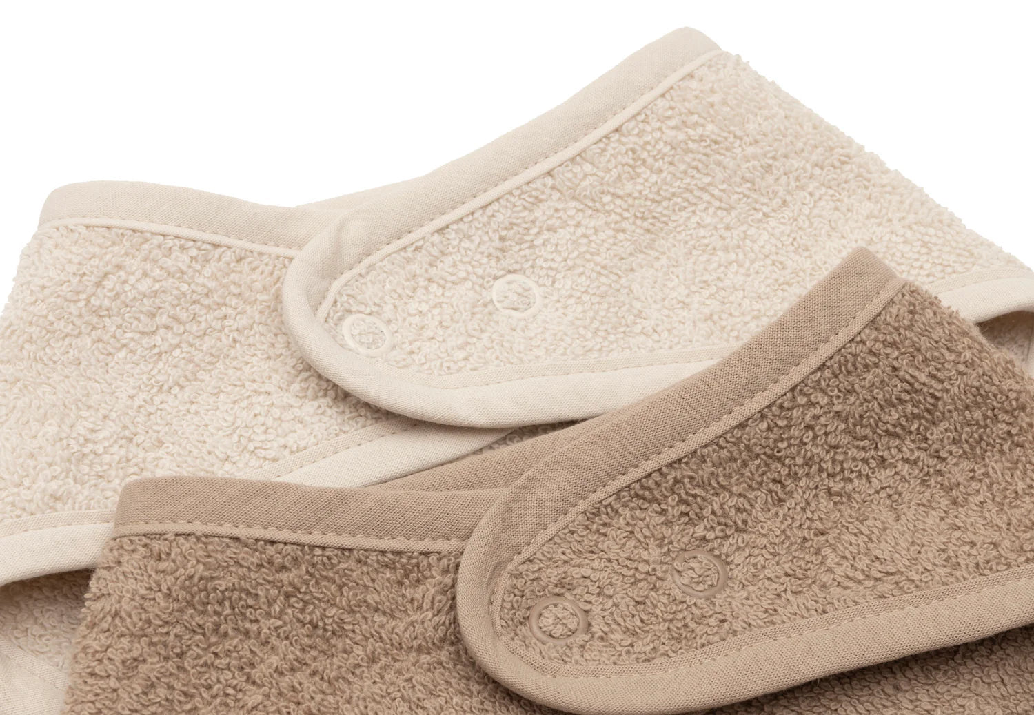 Jollein Slab Bandana Sand/Milky Coffee (2pack)