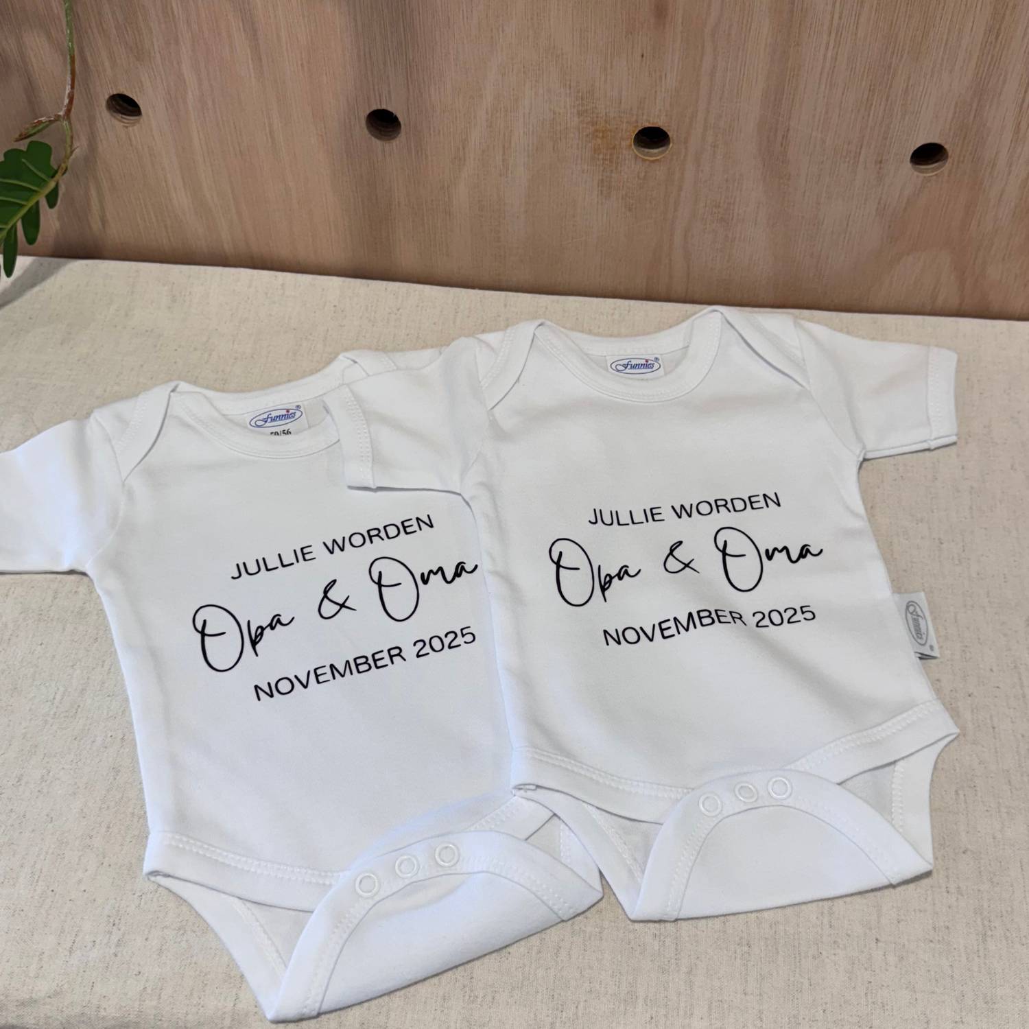 Zwangerschapsaankondiging - Jullie worden opa & oma