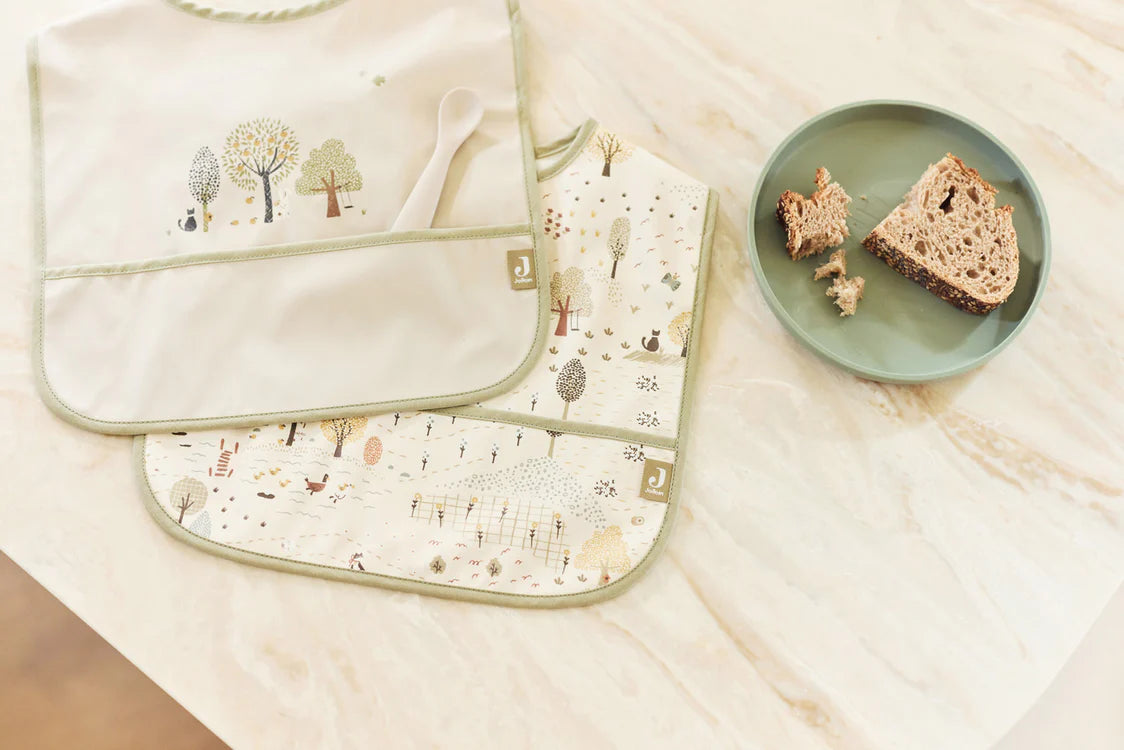 Jollein Slab Waterproof - Tiny Park - 2 Stuks