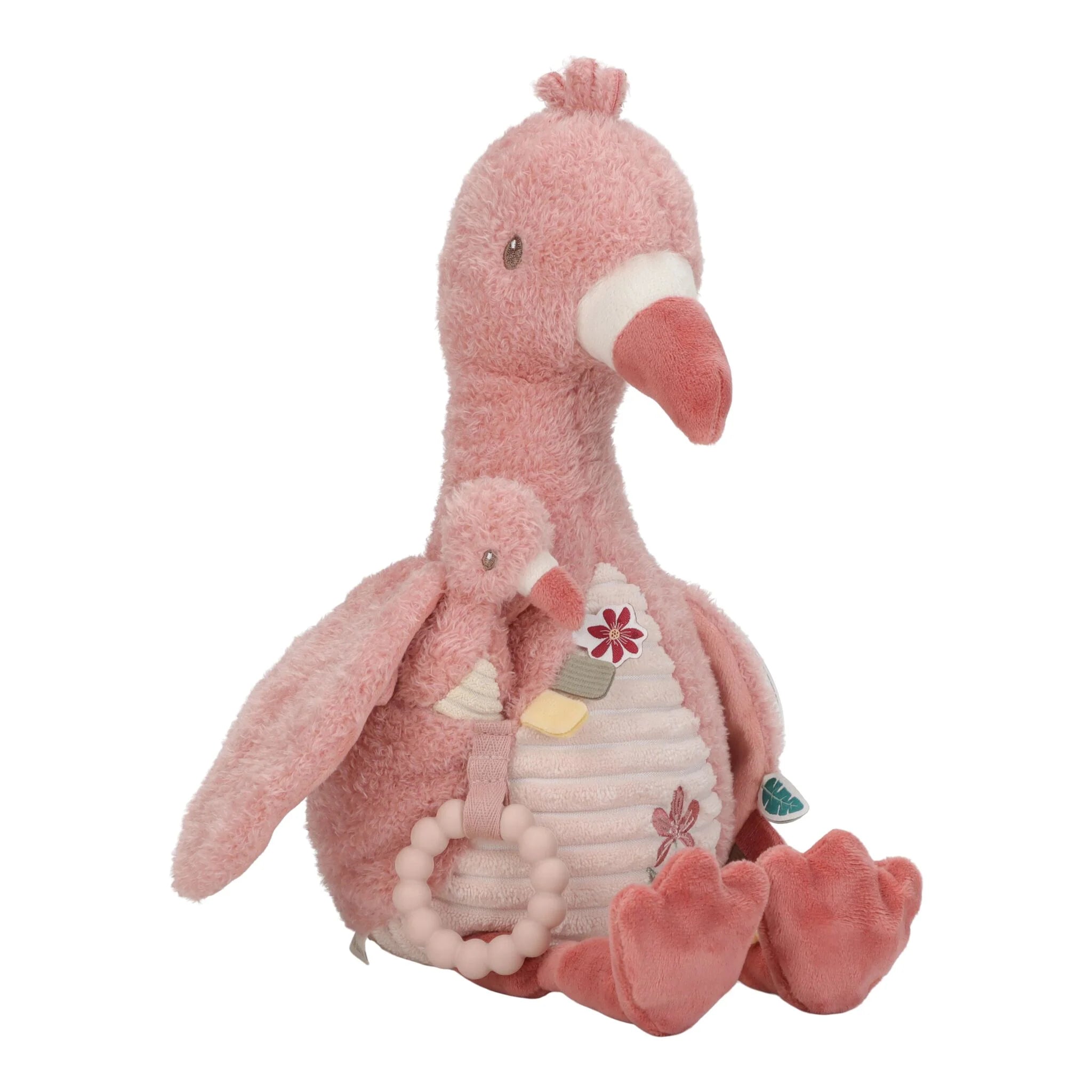 Little Dutch Activiteitenknuffel Flamingo - Safari Friends