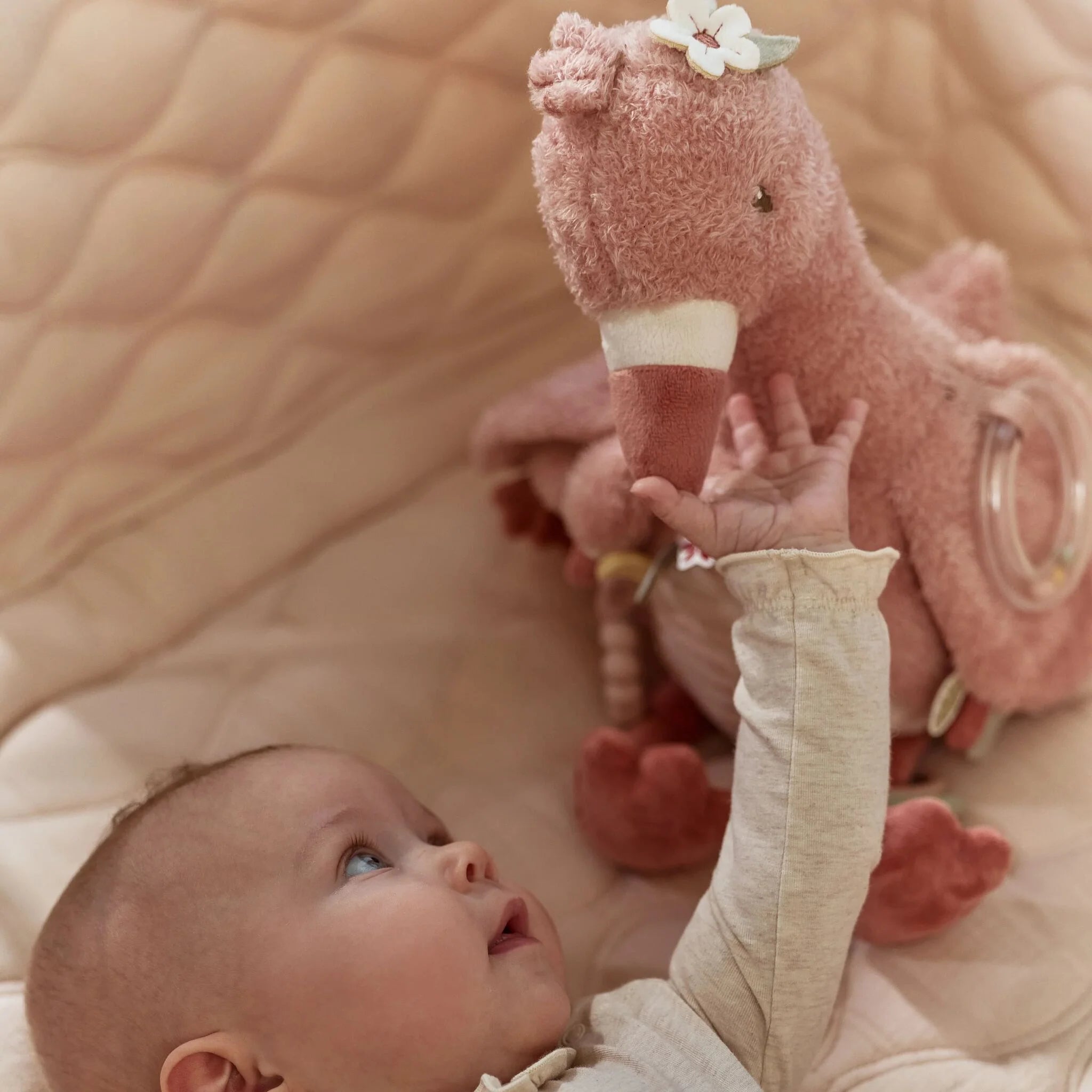 Little Dutch Activiteitenknuffel Flamingo - Safari Friends
