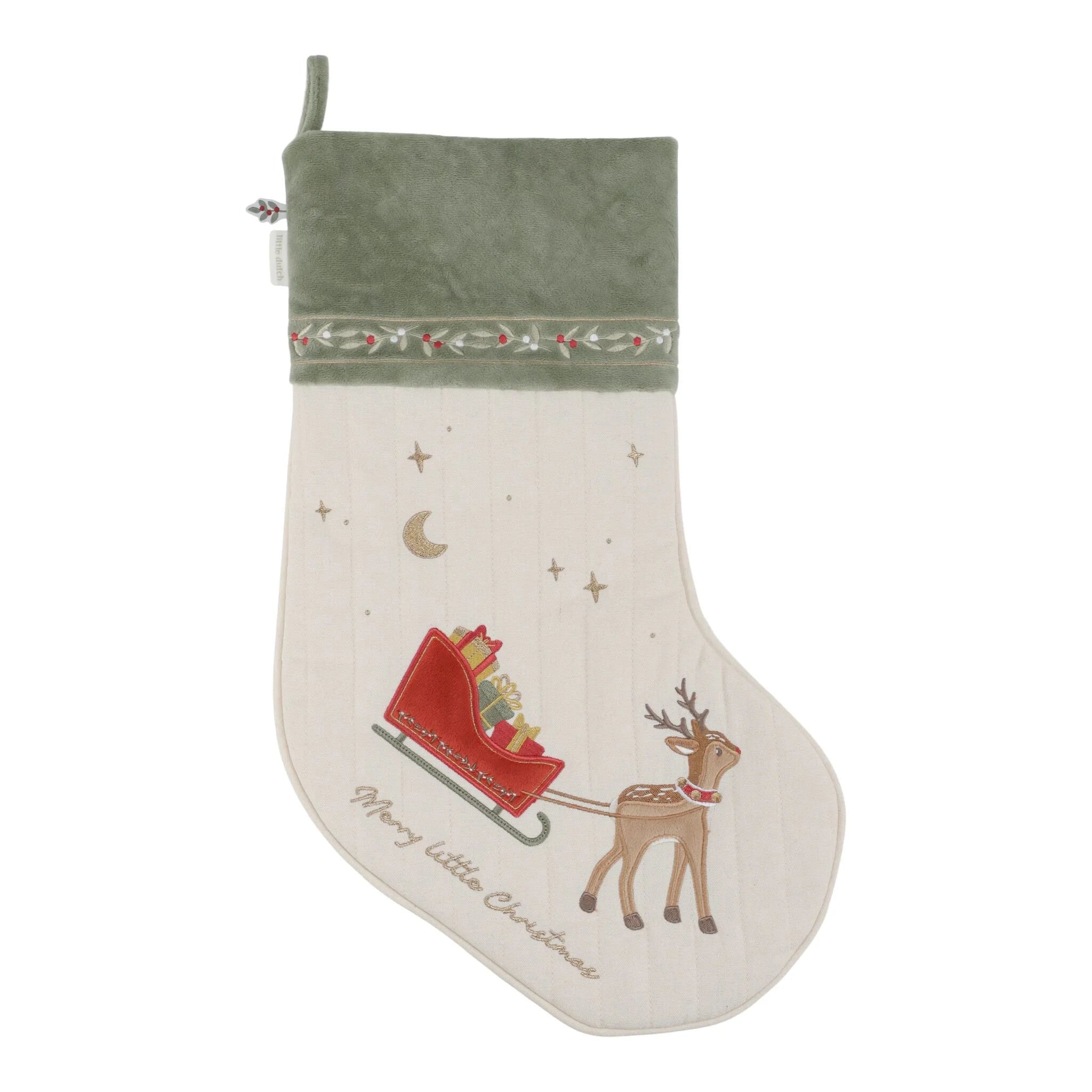 Little Dutch Kerstsok XL – Groen