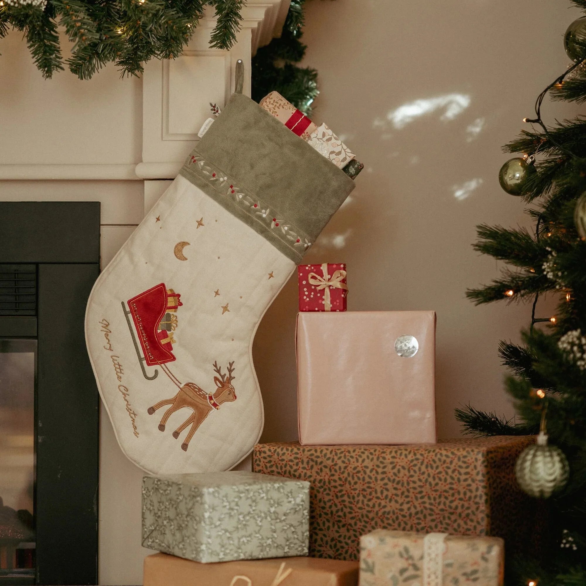 Little Dutch Kerstsok XL – Groen
