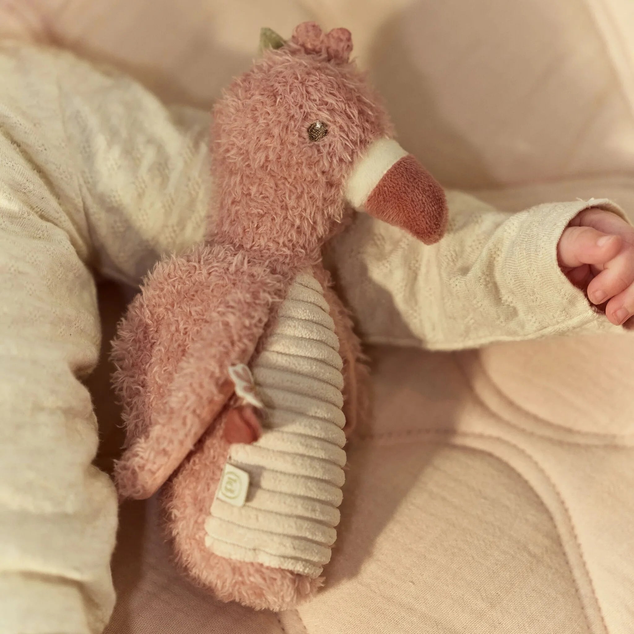 Little Dutch Knijprammelaar Flamingo - Roze