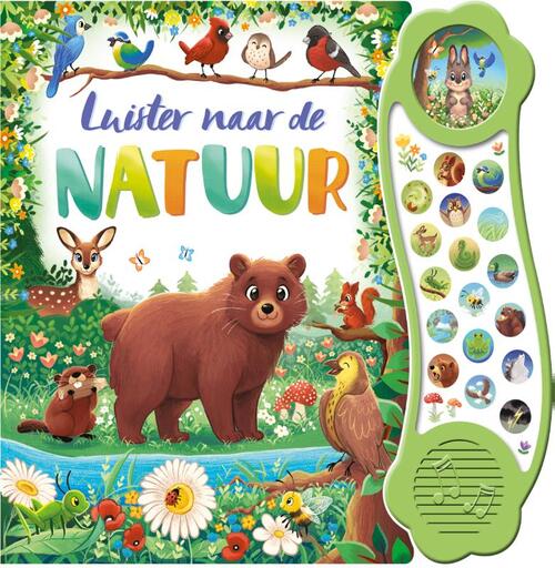 Geluidenboek Luister naar de natuur