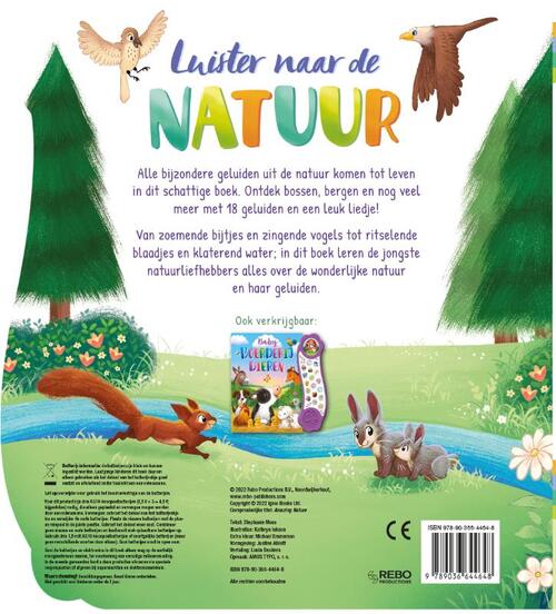 Geluidenboek Luister naar de natuur