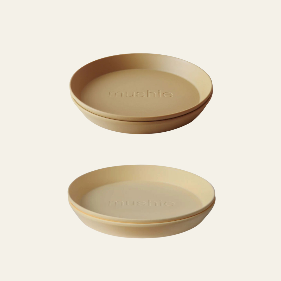 Mushie Kinderservies Borden rond