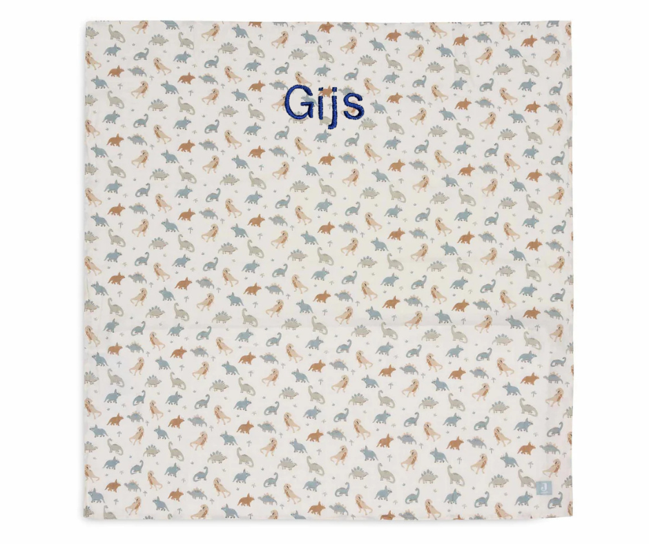 Jollein Hydrofiele doek XL 115x115cm - Roarsome