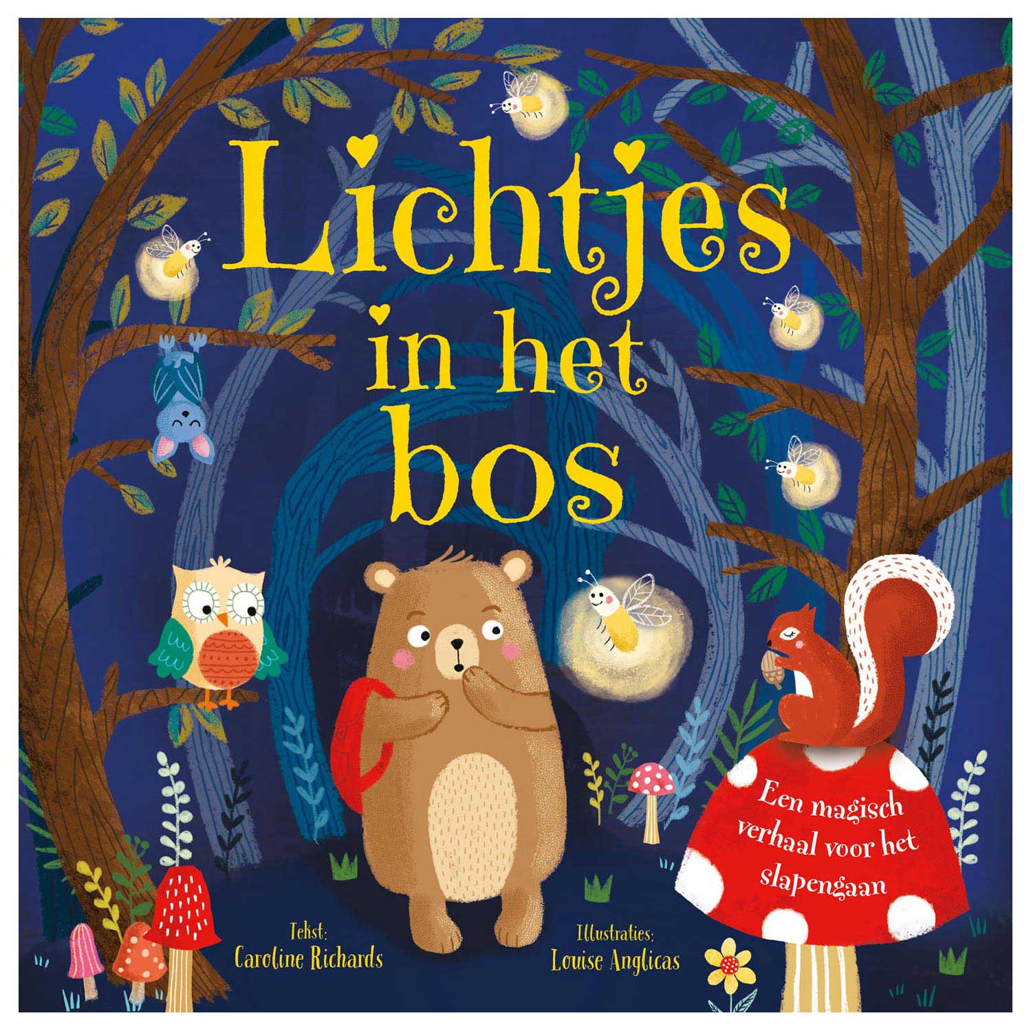 Kraamcadeau - Cadeaubox - Lichtjes in het bos