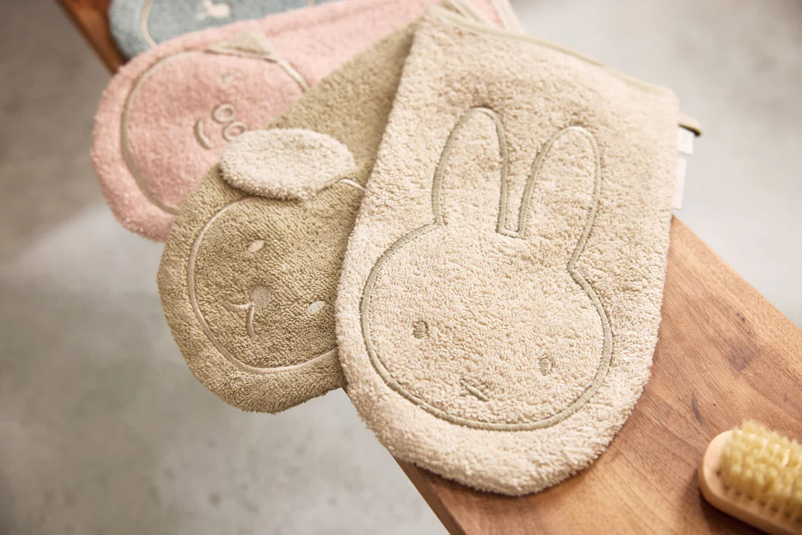 Jollein Washand Badstof - Miffy Friends - Nougat
