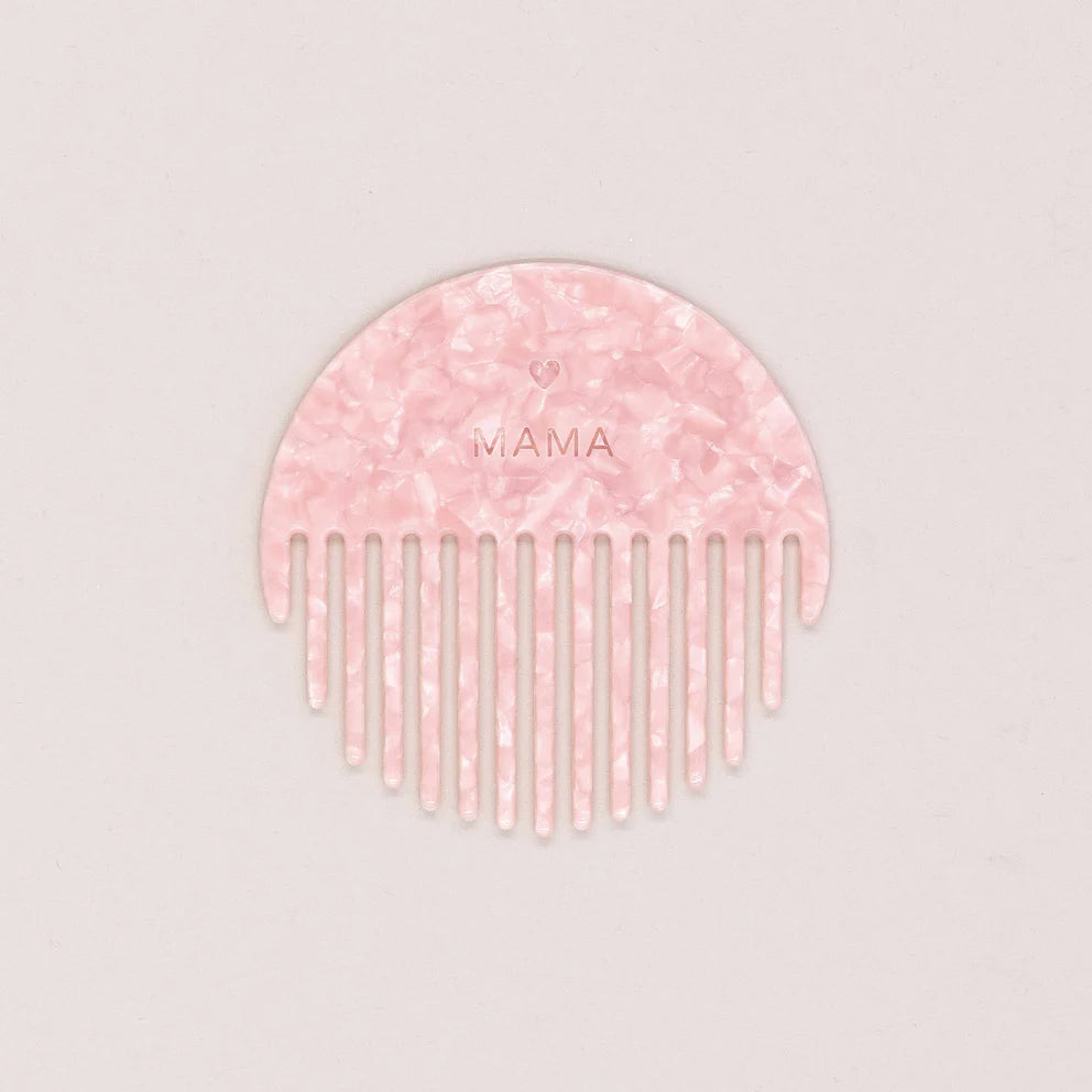 Eulenschnitt Haarkam Mama Blush