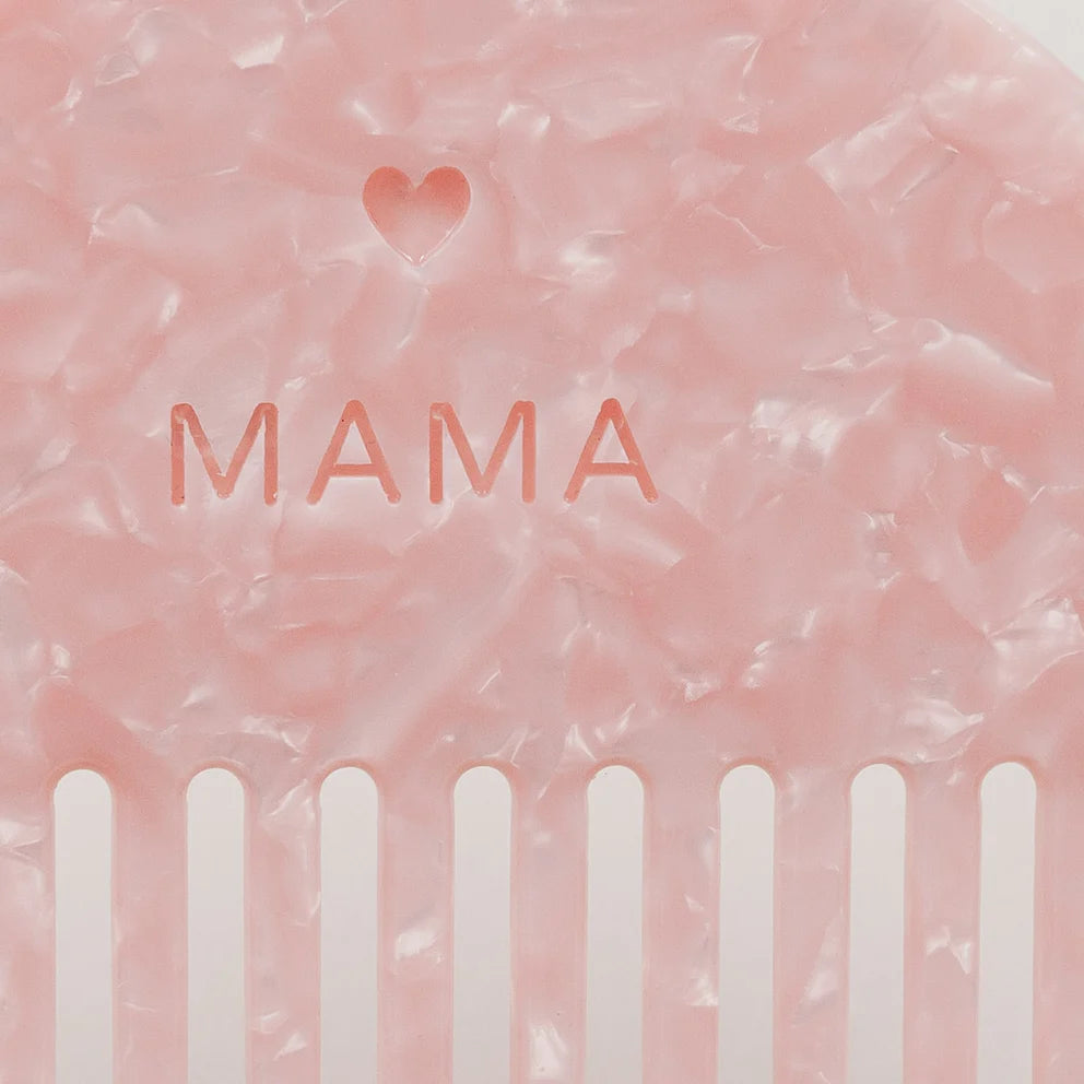 Eulenschnitt Haarkam Mama Blush