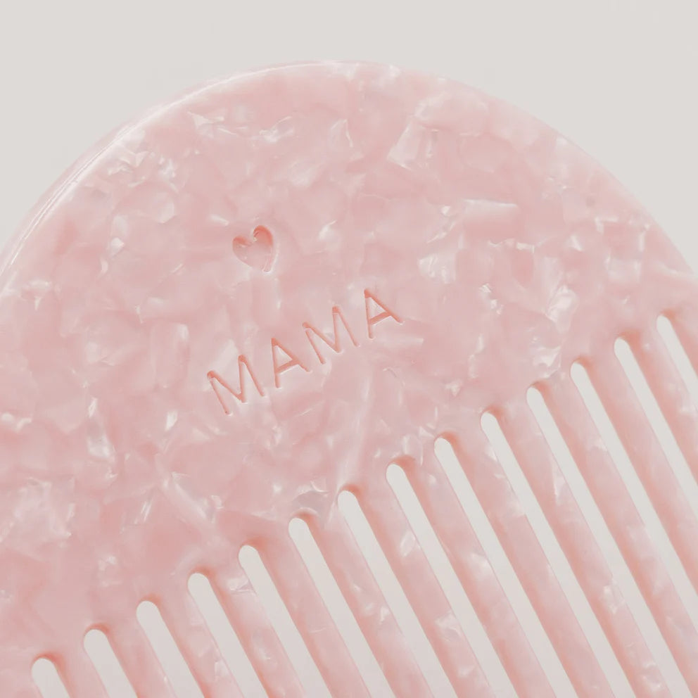 Eulenschnitt Haarkam Mama Blush