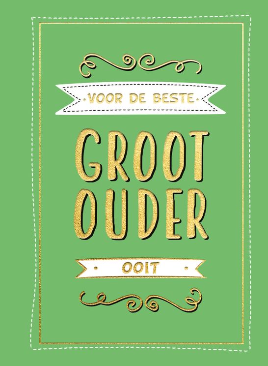 Cadeauboek - Voor de beste grootouder ooit