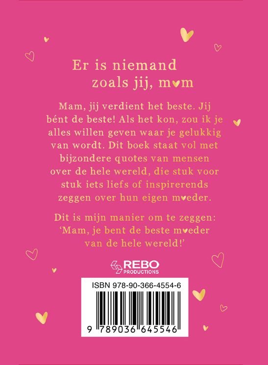 Cadeauboek - Voor de beste moeder van de wereld