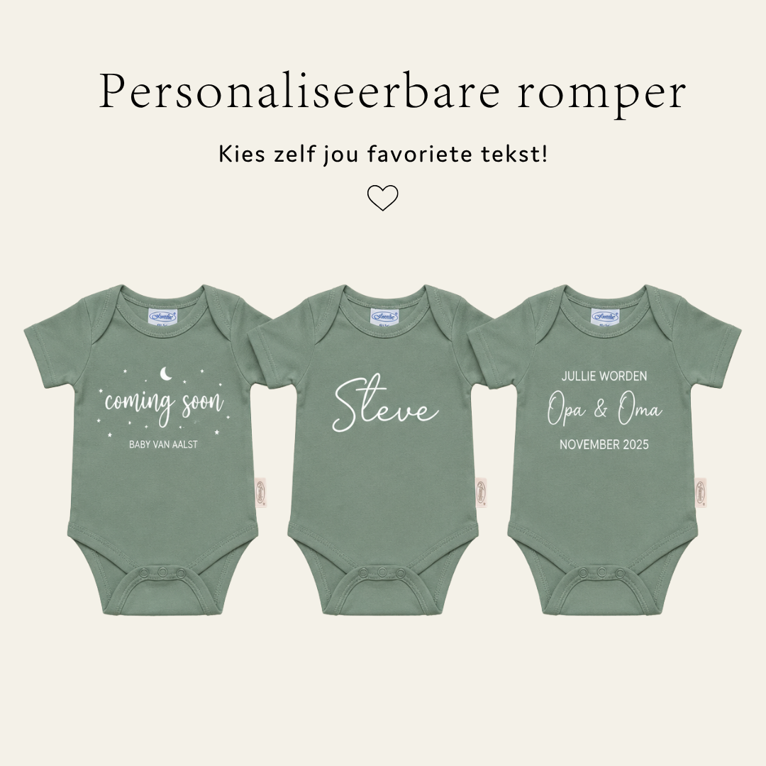Funnies Rompertje - Stone green