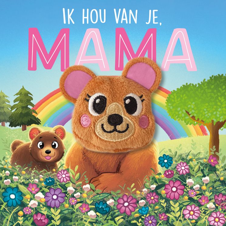 Ik hou van je mama - vingerpopboek