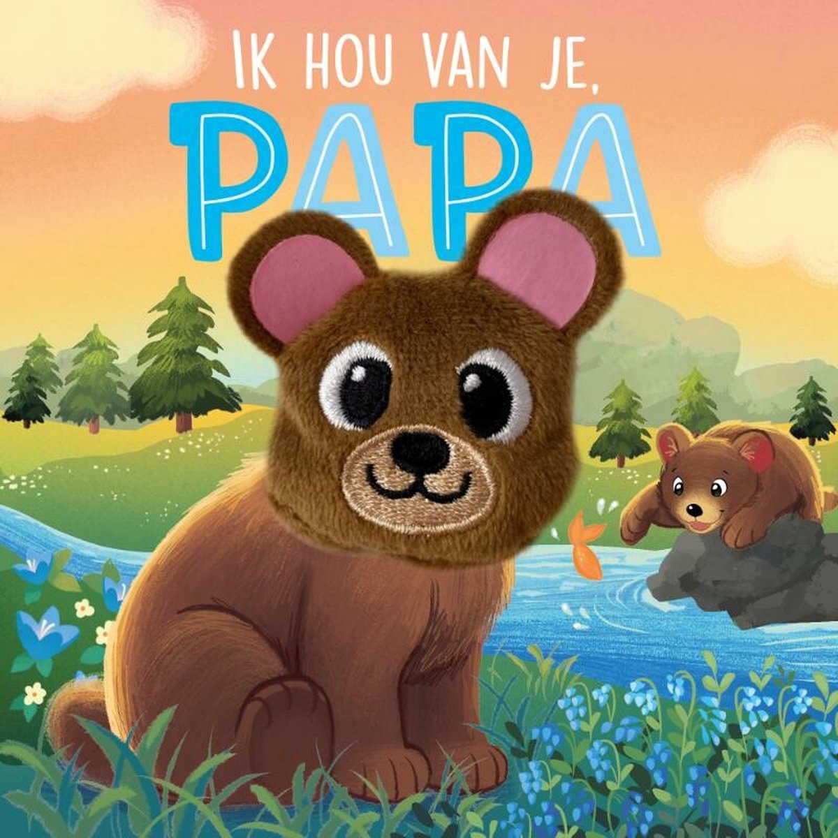 Ik hou van je papa - vingerpopboek