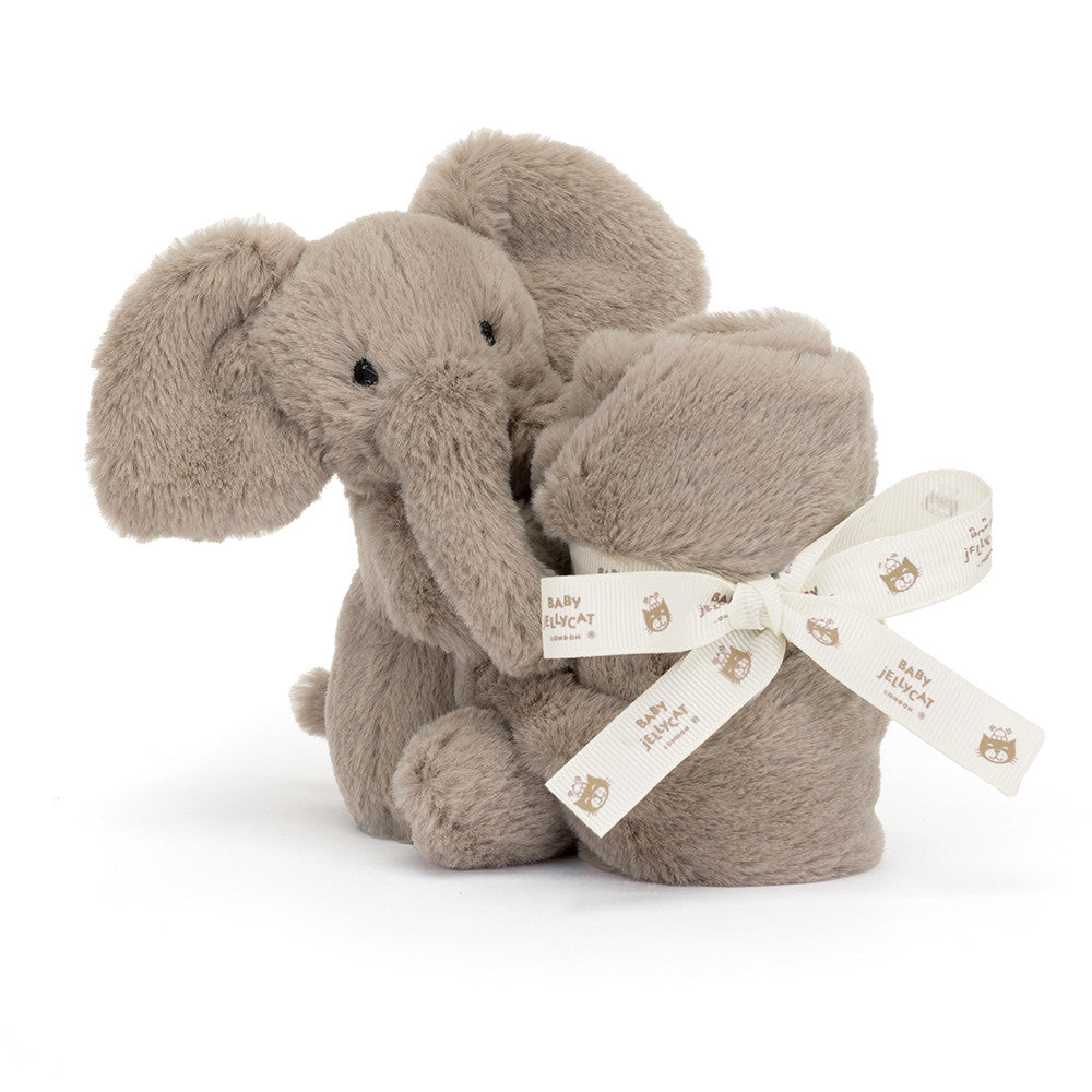 Jellycat Knuffeldoekje Bashful Olifant in cadeaubox