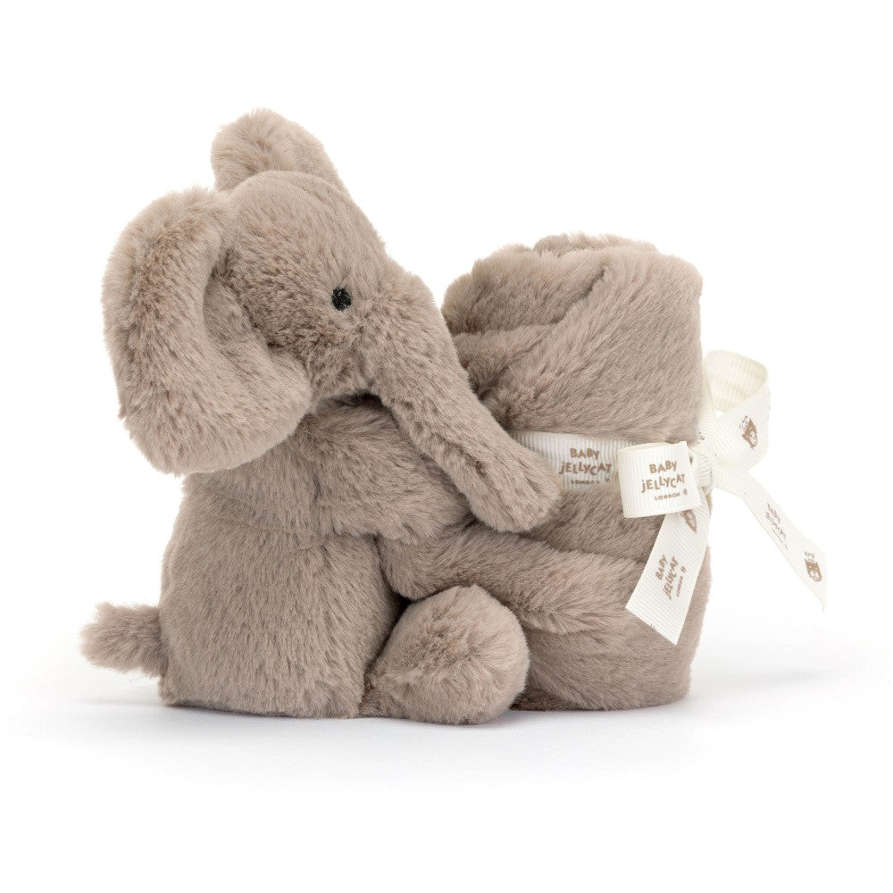 Jellycat Knuffeldoekje Bashful Olifant in cadeaubox