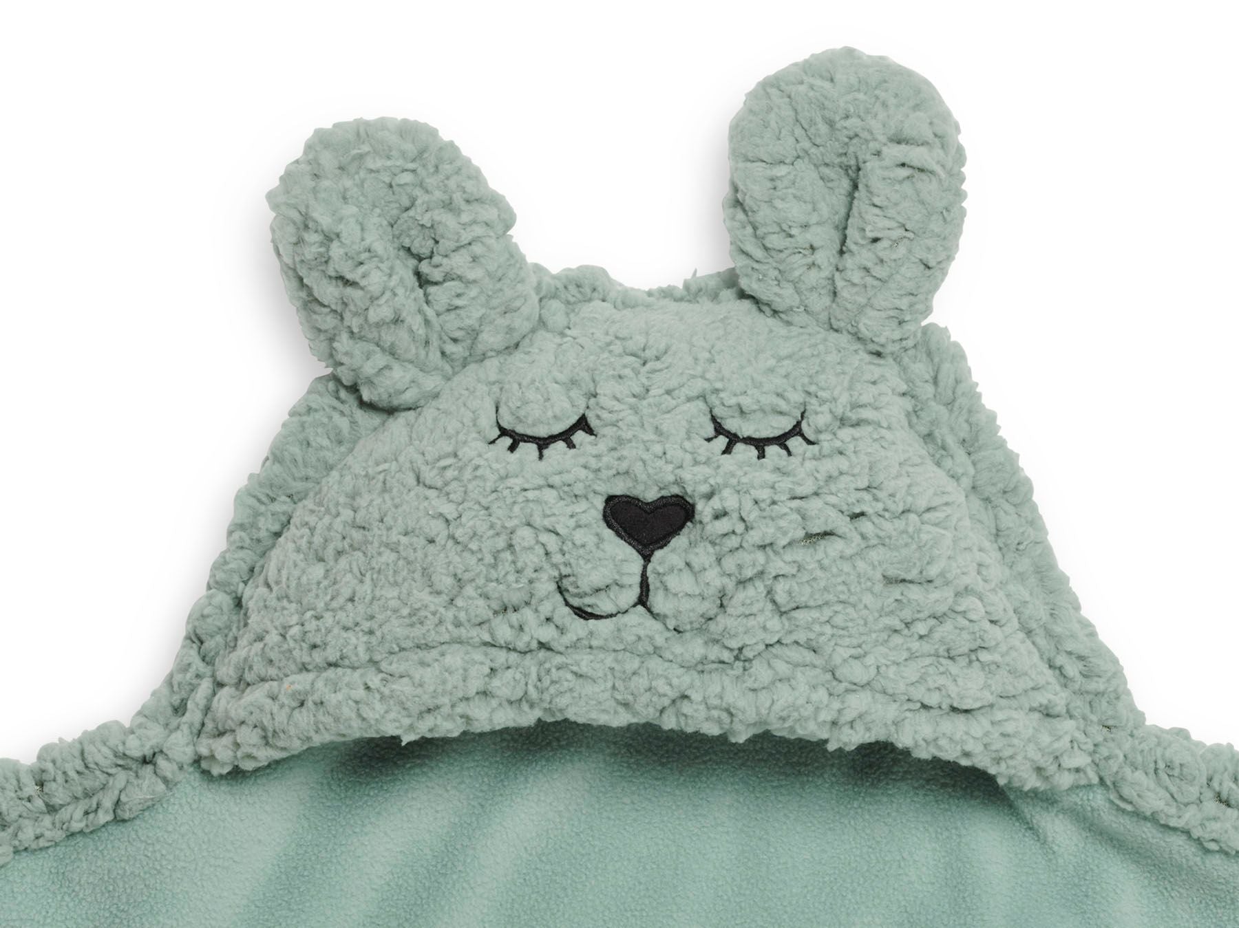 Jollein Wikkeldeken bunny - Ash green