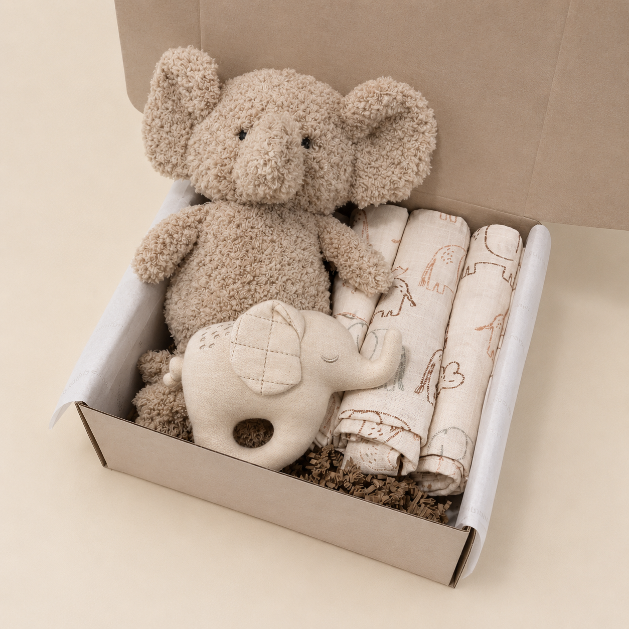 Kraamcadeau - Cadeaubox - Elephant