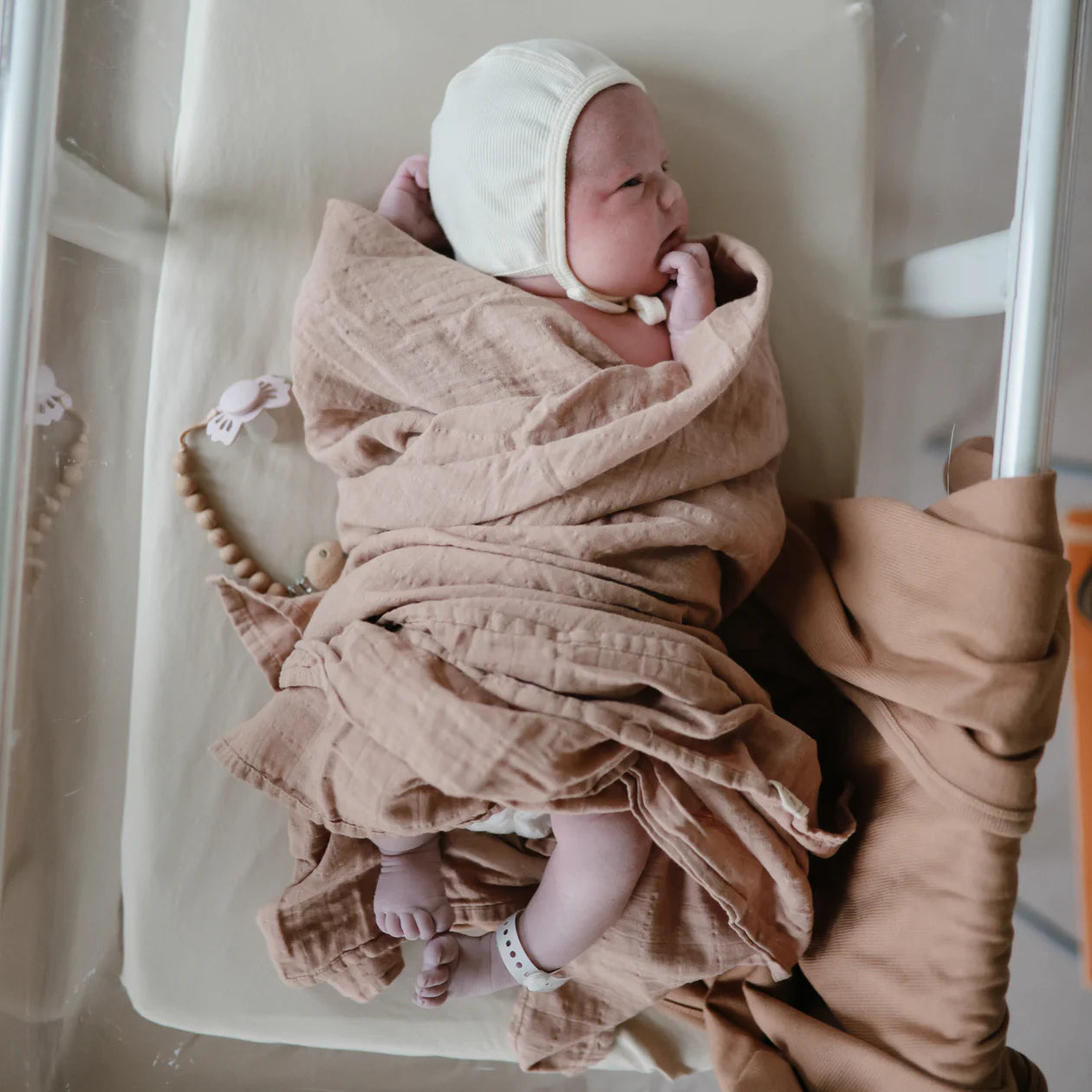 Mushie Swaddle 120x120cm