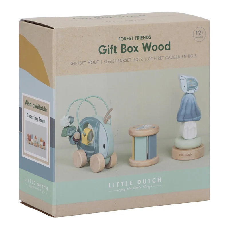 Little Dutch giftset hout forest friends