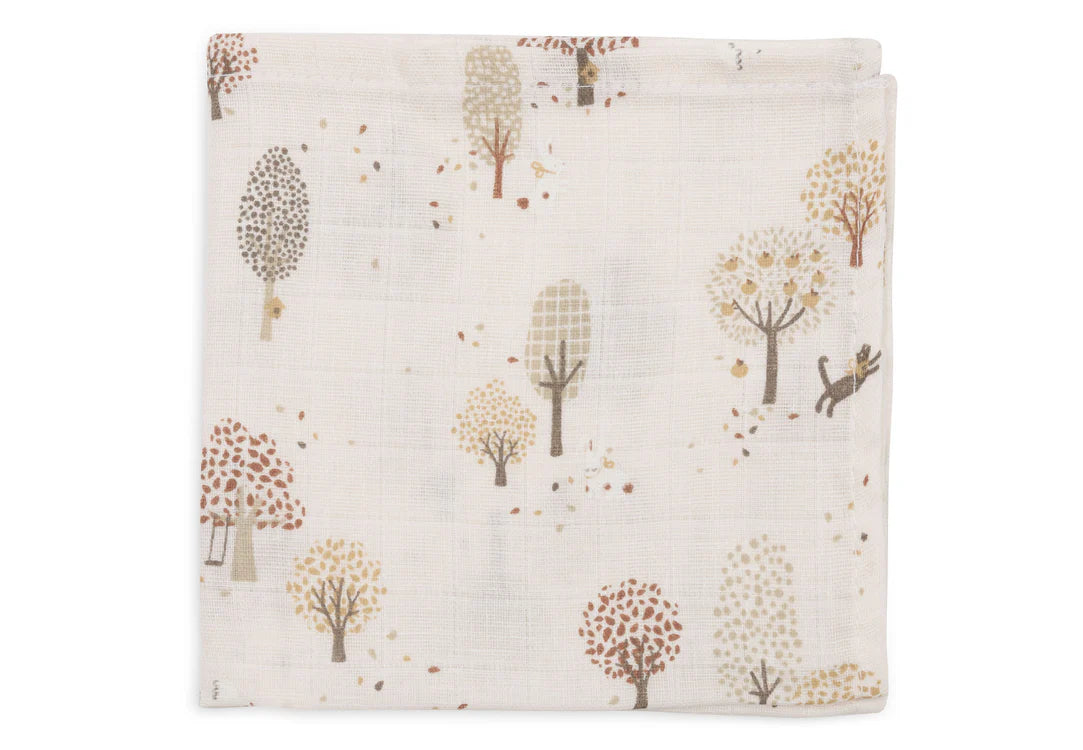 Jollein Hydrofiele Monddoekjes - Tiny Park - 3 pack
