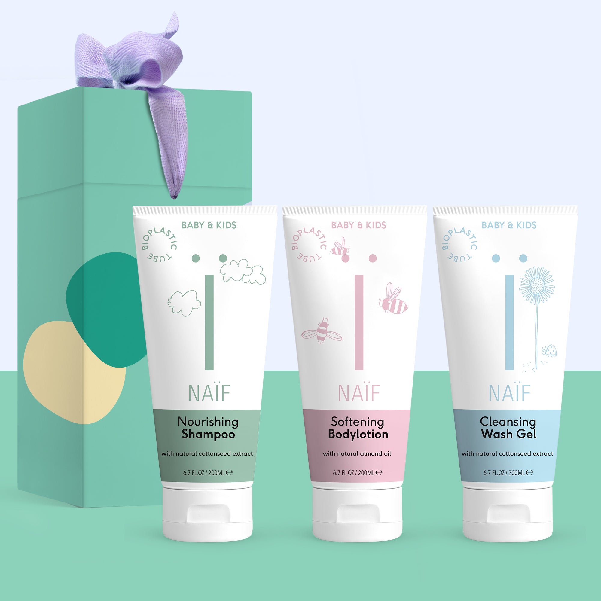 Naif Mini shower routine giftset