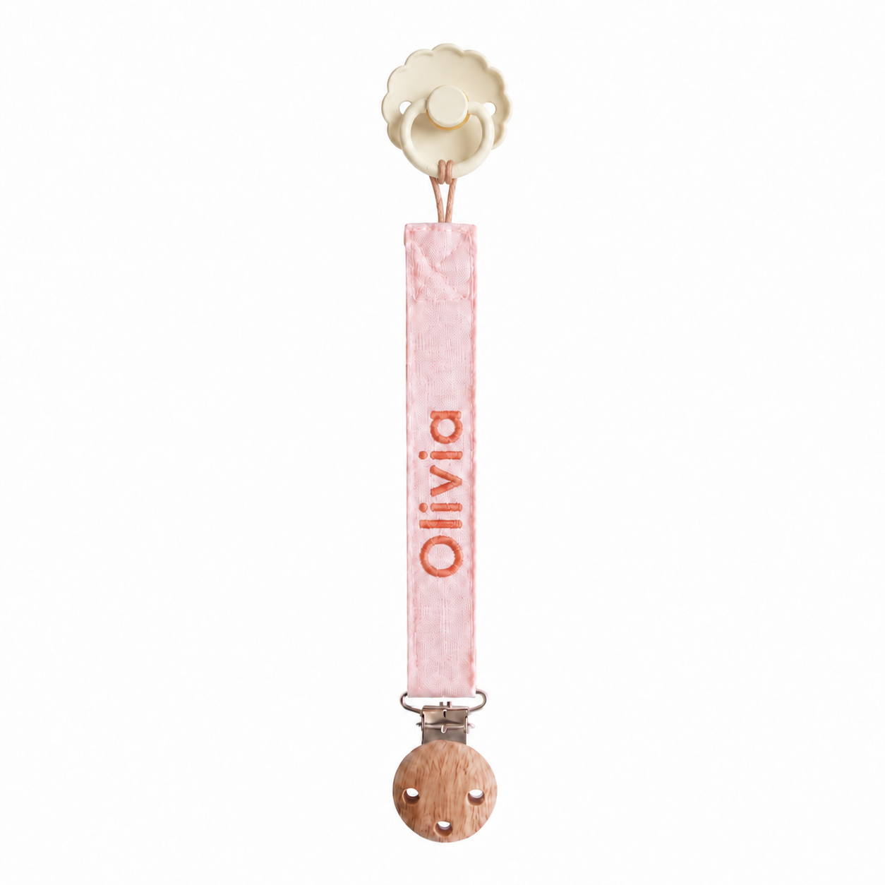 speenkoord met fopsspeen - Blush