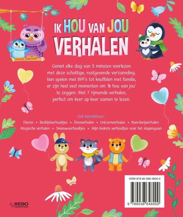 Voorleesboek - Ik hou van jou verhalen