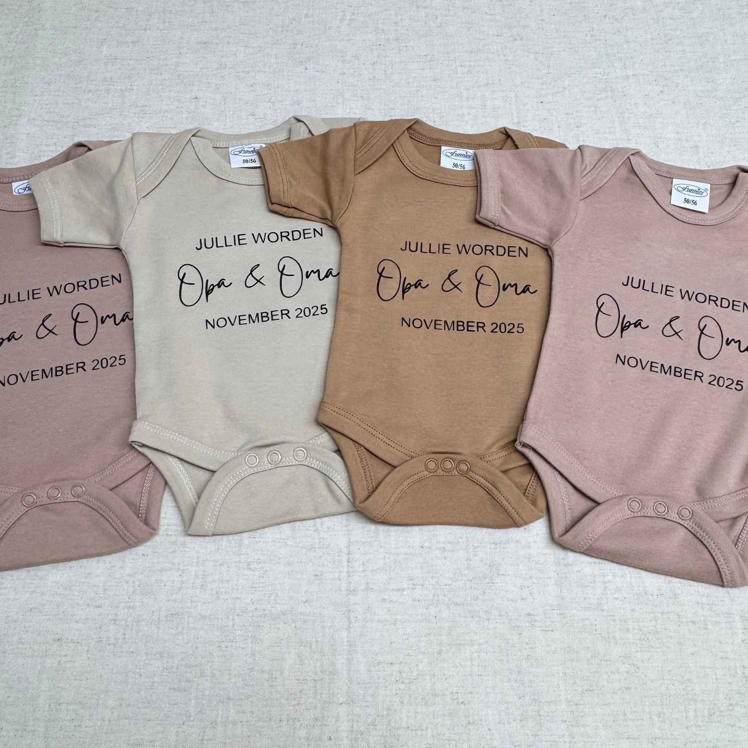 Zwangerschapsaankondiging - Jullie worden opa & oma