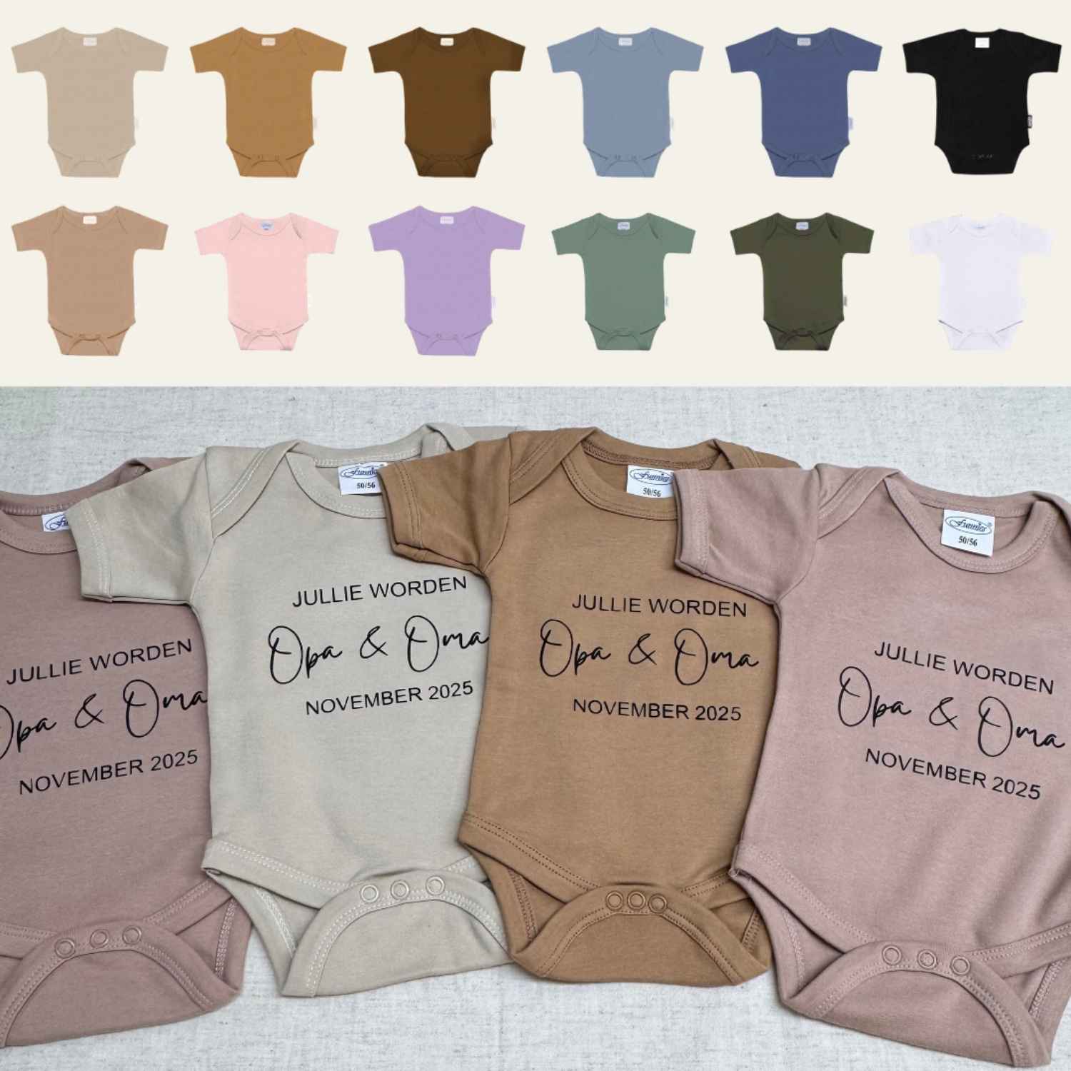 Zwangerschapsaankondiging - Jullie worden opa & oma