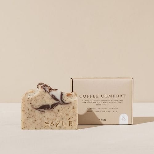 Azur Huidverzorging Scrubbende Zeepblok Coffee Comfort