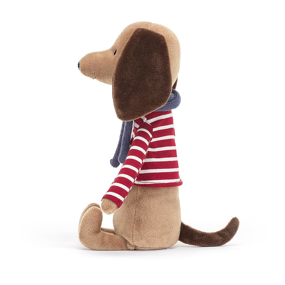 Jellycat Knuffel Beatnik Buddy Sausage Dog (27cm)