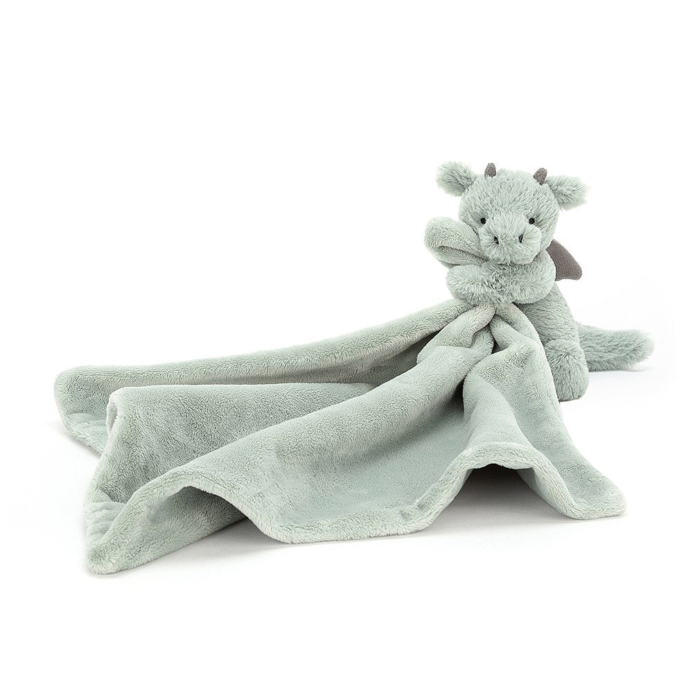 Jellycat Knuffeldoekje Bashful Dragon (34cm)