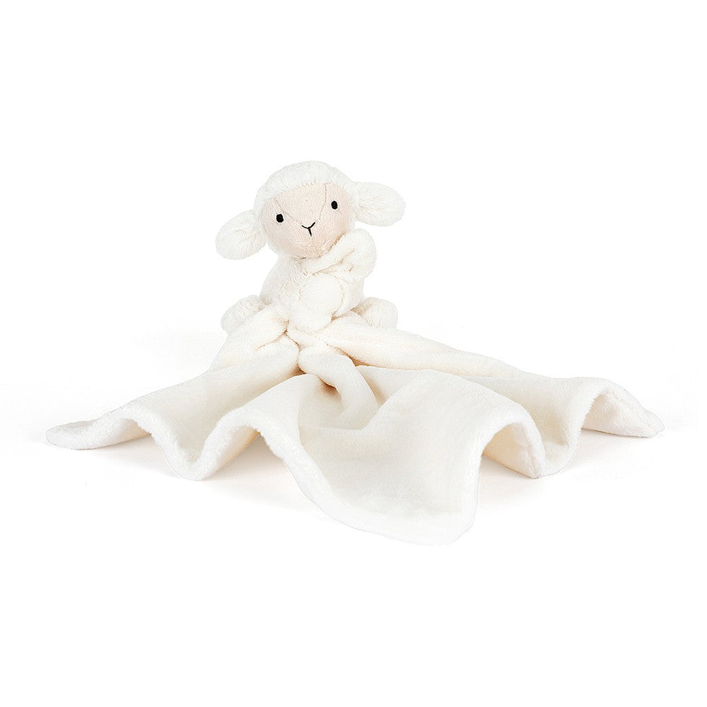 Jellycat Knuffeldoekje Bashful Lamb (34cm)