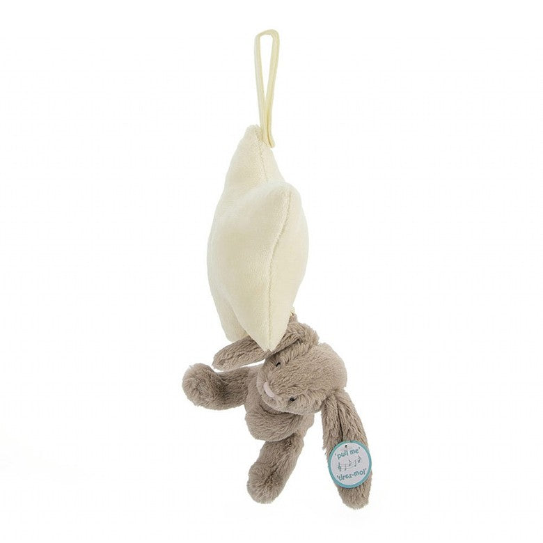 Jellycat Muziekhanger Bashful Beige Bunny Star