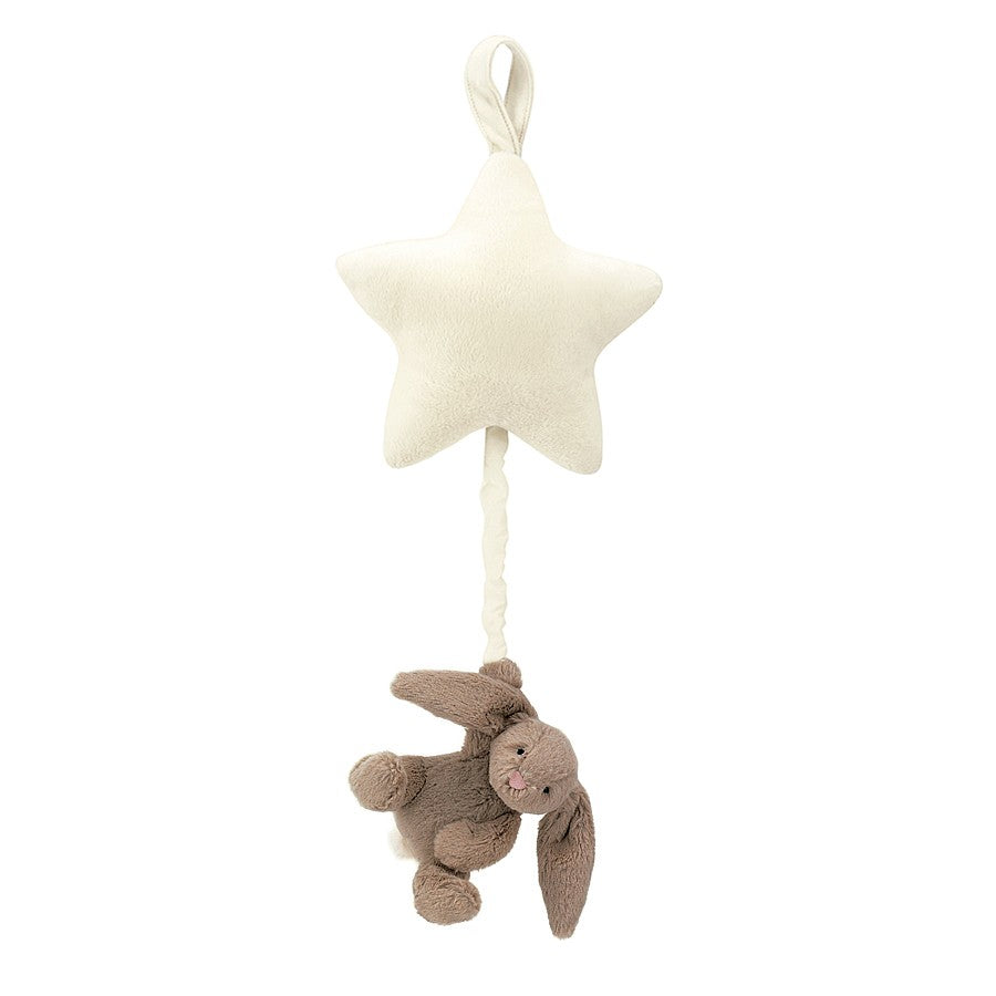 Jellycat Muziekhanger Bashful Beige Bunny Star