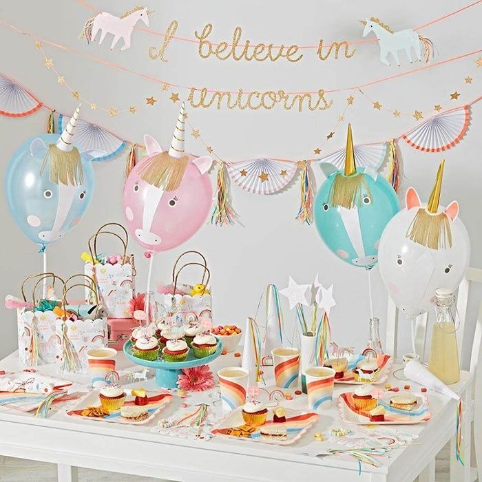 Meri Meri Slinger Unicorn party