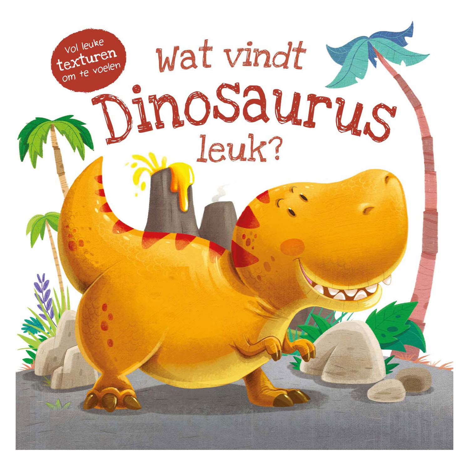 Voelboek Wat vindt Dinosaurus leuk?