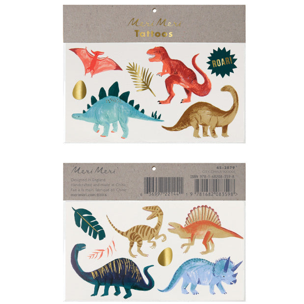 Meri Meri Tattoos Dinosaur Kingdom