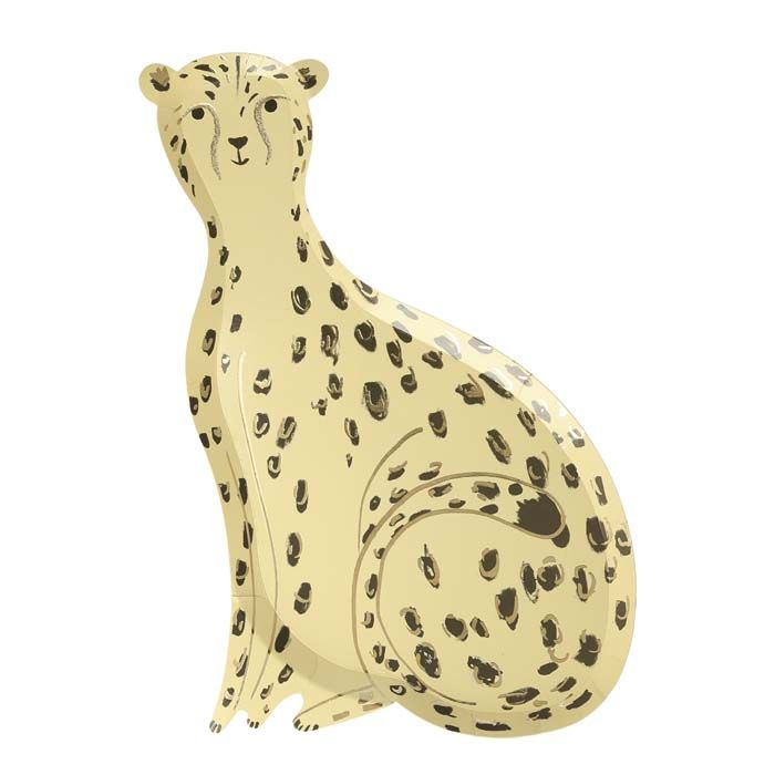 Meri Meri Borden Safari Cheetah (8st)